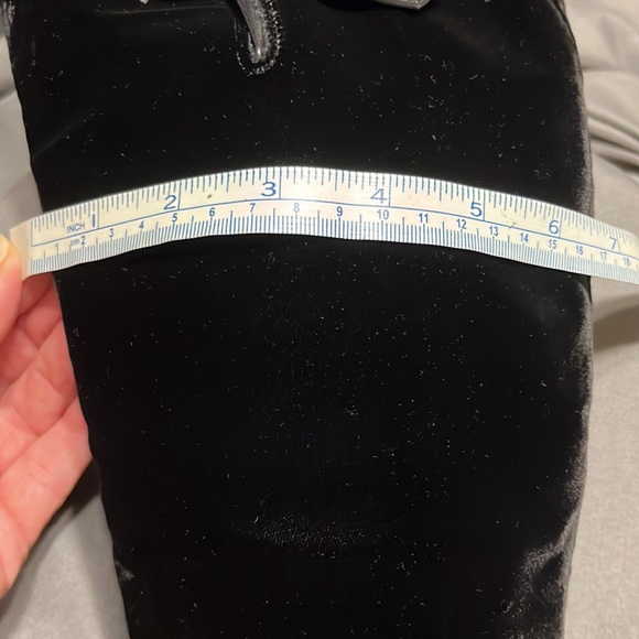 Chanel black velvet boots - Picture 12 of 13